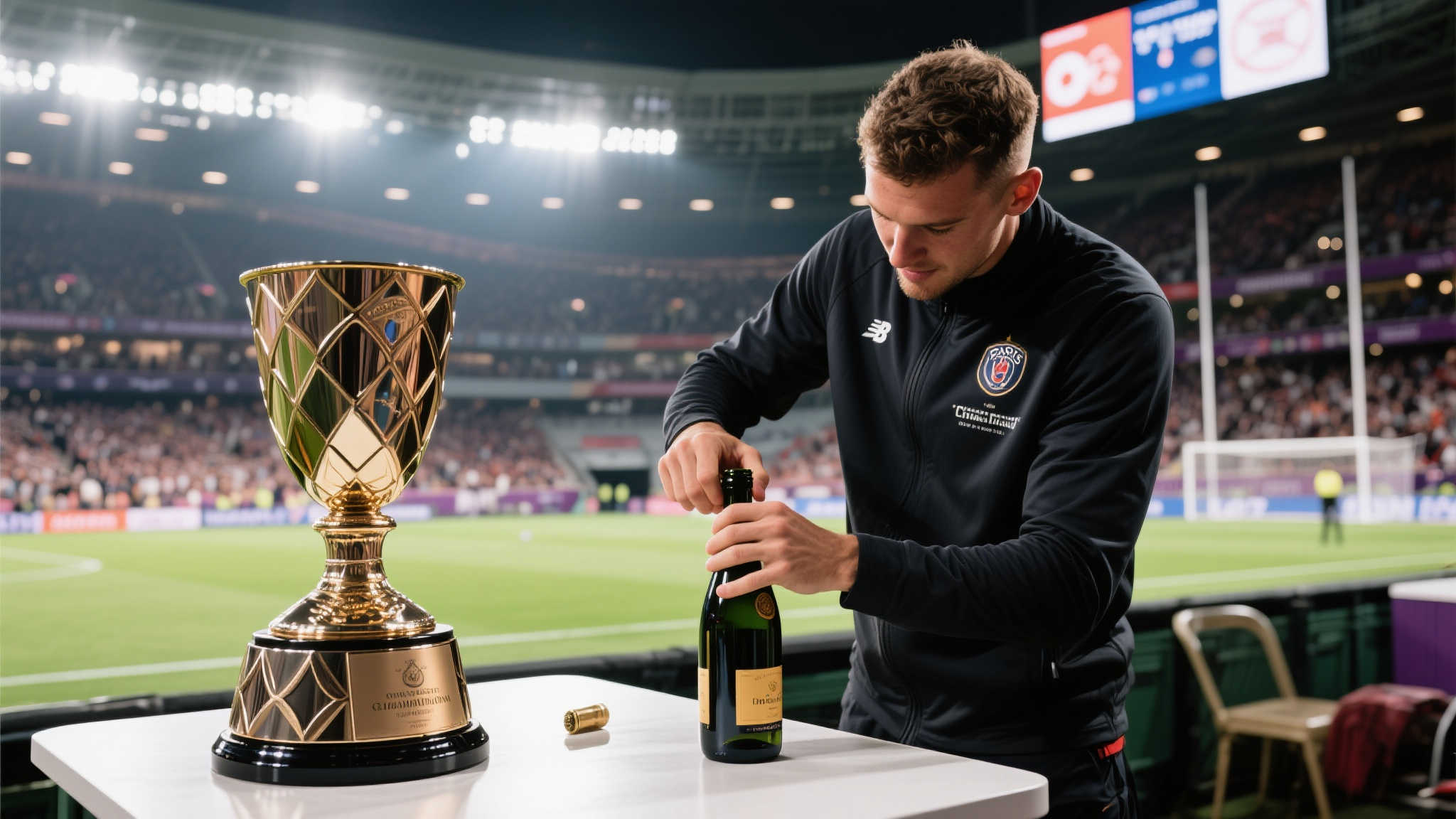 哈滕：感谢卡鲁索教我们开香槟，原来我们都不会